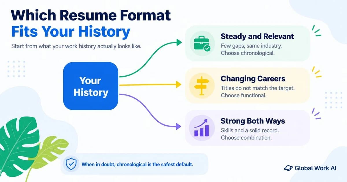 How to choose a resume format
