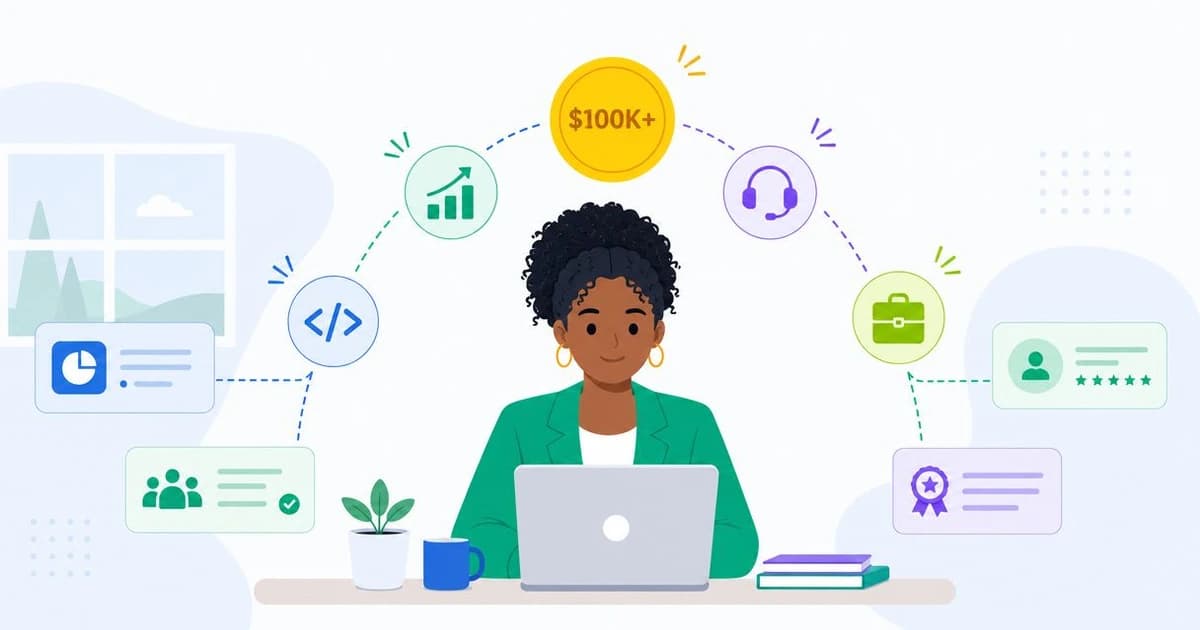 High-paying remote jobs with salaries above $100K