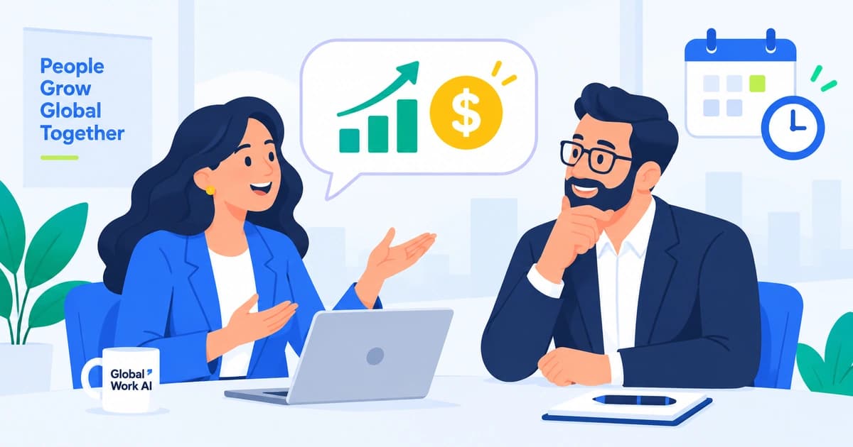 Asking for a raise: a calm pay conversation with a manager