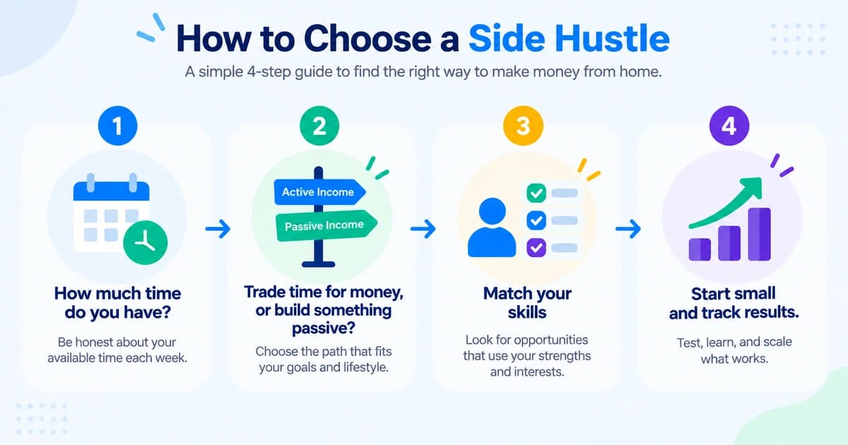 how to choose a side hustle