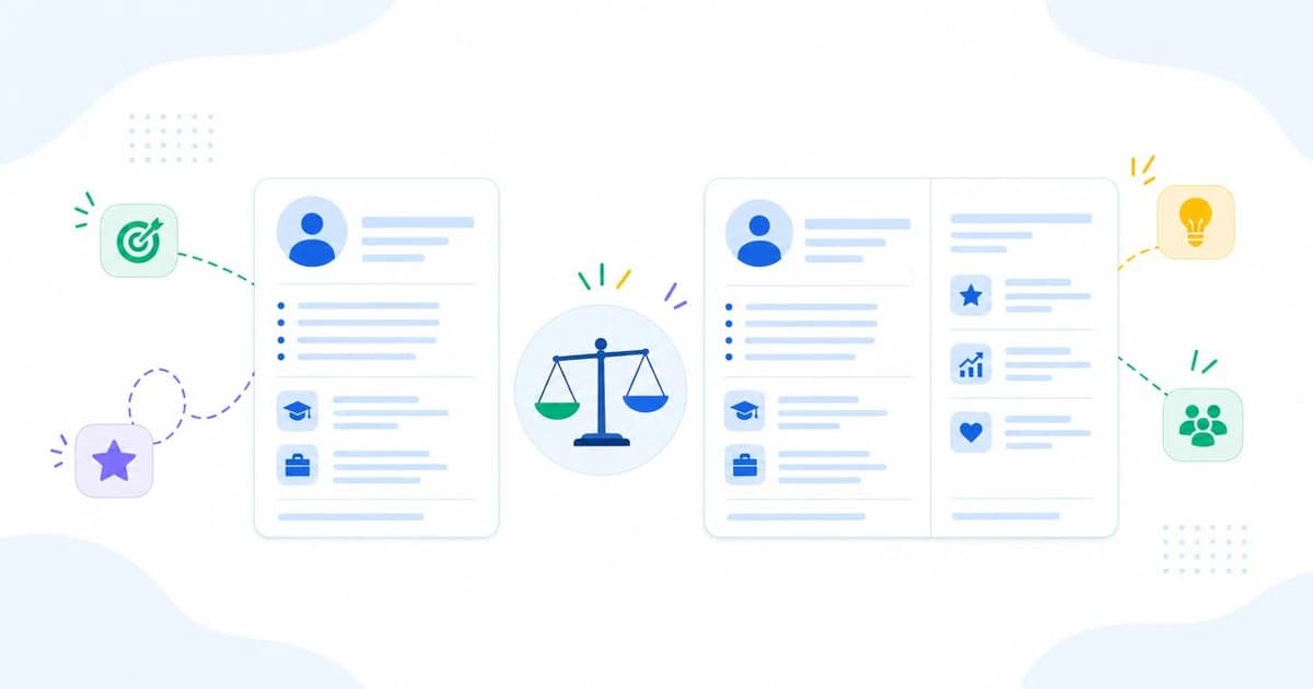 One-page and two-page resumes weighed against each other