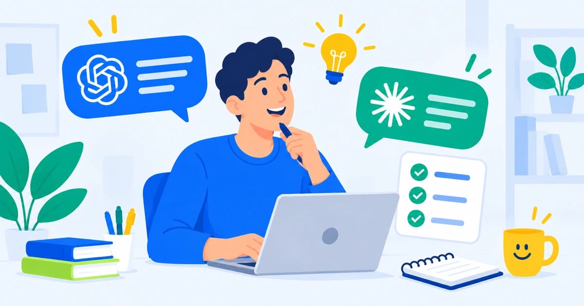 Using AI chat assistants to rehearse job interview answers